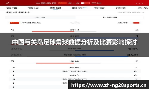 中国与关岛足球角球数据分析及比赛影响探讨
